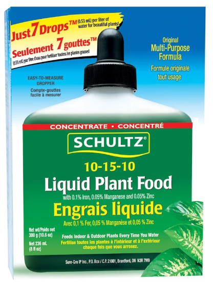 Schultz All-Purpose Liquid Plant Food, 10-15-10