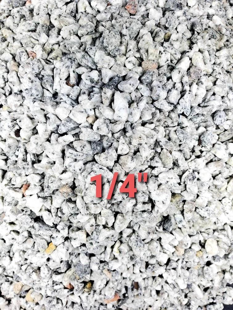 Top soil dressing grey /white 1/8 or 1/4, 1kg