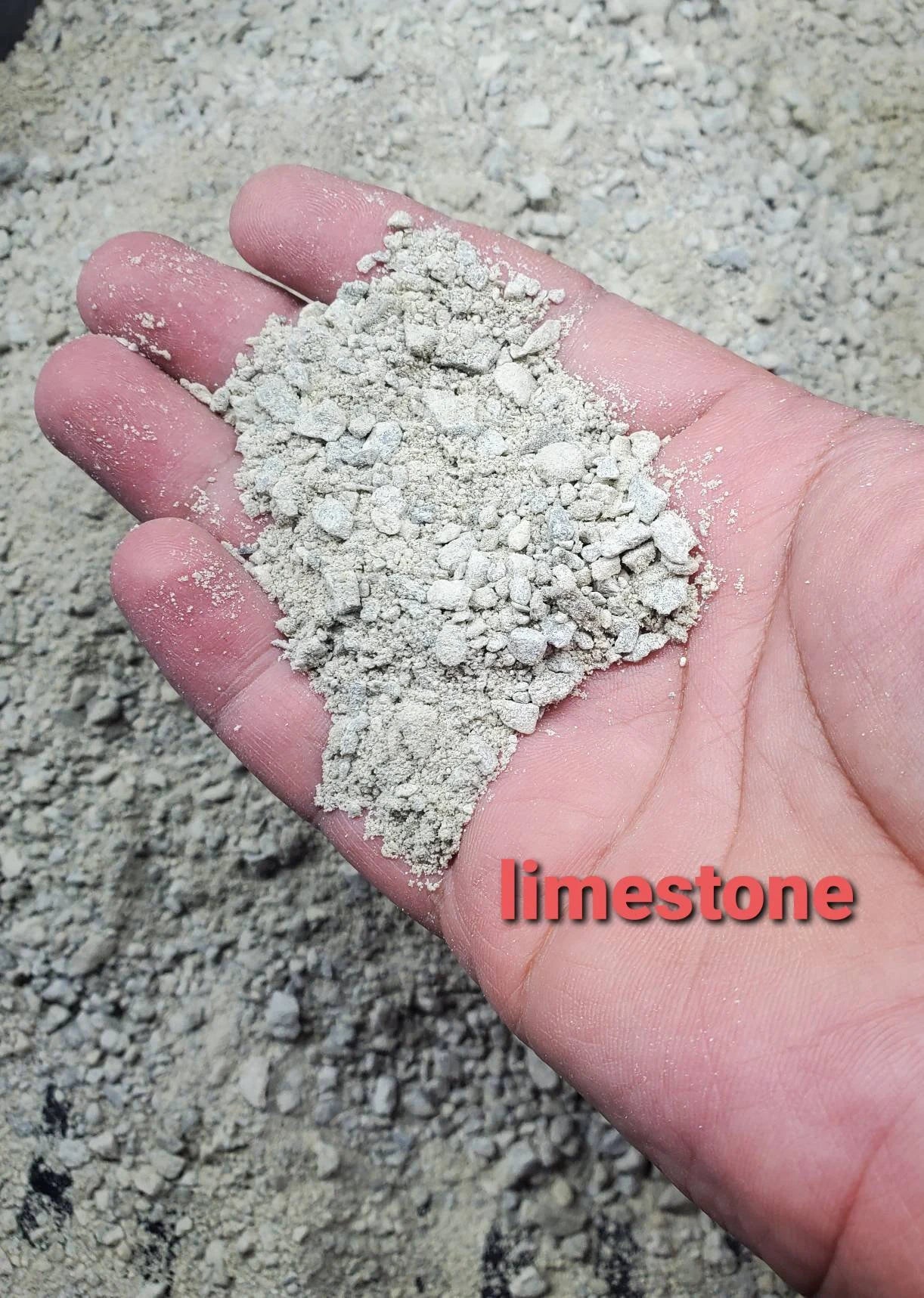 Crushed Limestone 1/8-1/4  1kg