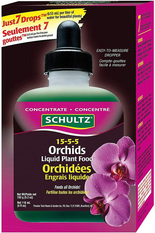 Schultz Orchid Liquid Plant Food 15-5-5, 150g